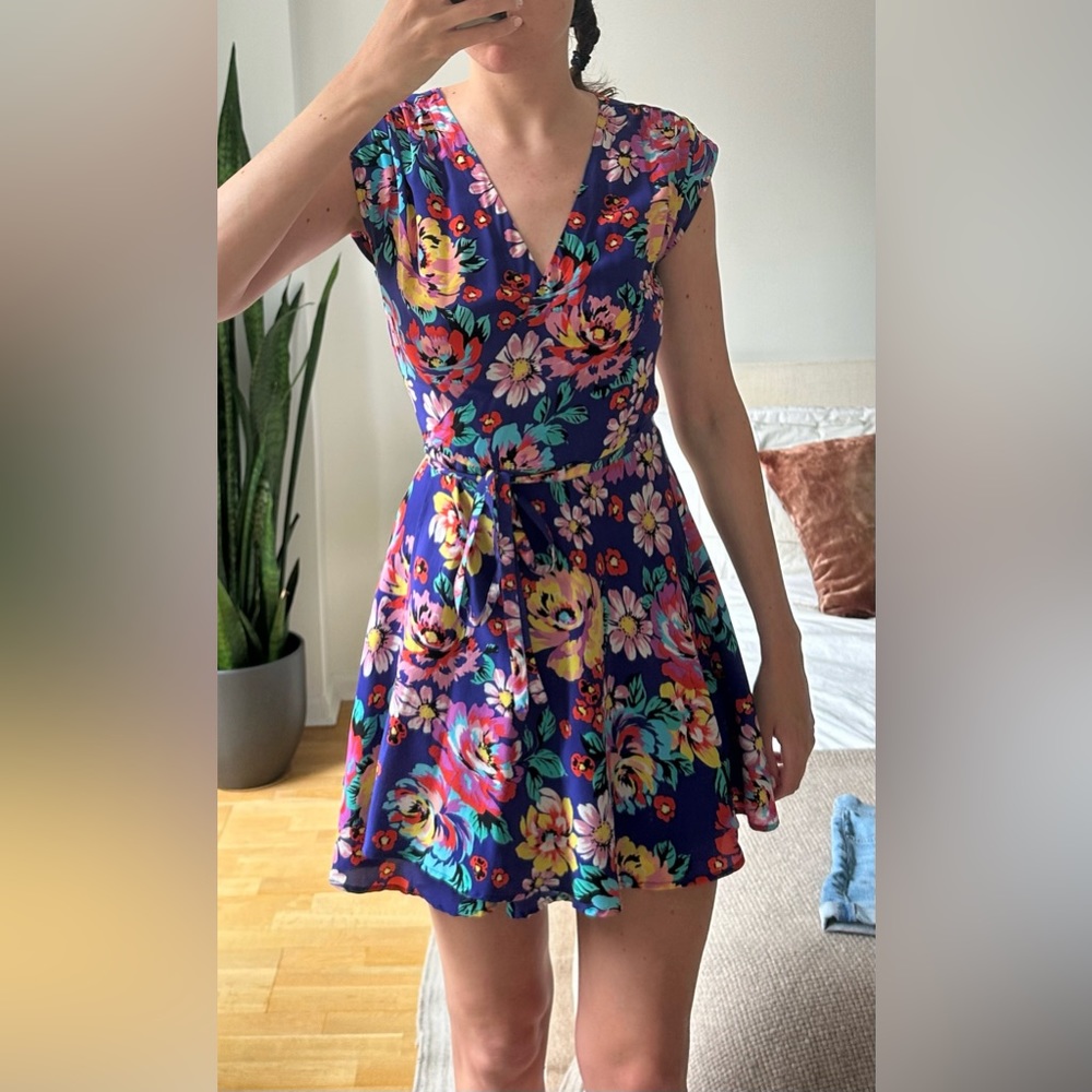 Yumi Kim Floral Wrap Dress